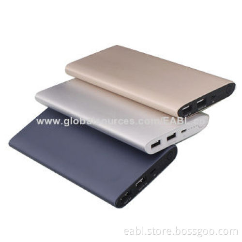 Switching Power Banks, 12,000mAh Real Capacity for Most Phones, Aluminum Alloy, Dual Output, Slim